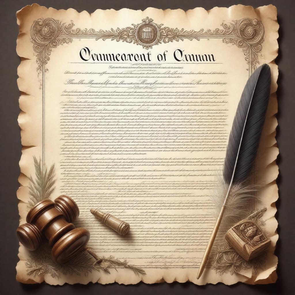 Click to view larger image AI-created image of Article I, Section 7