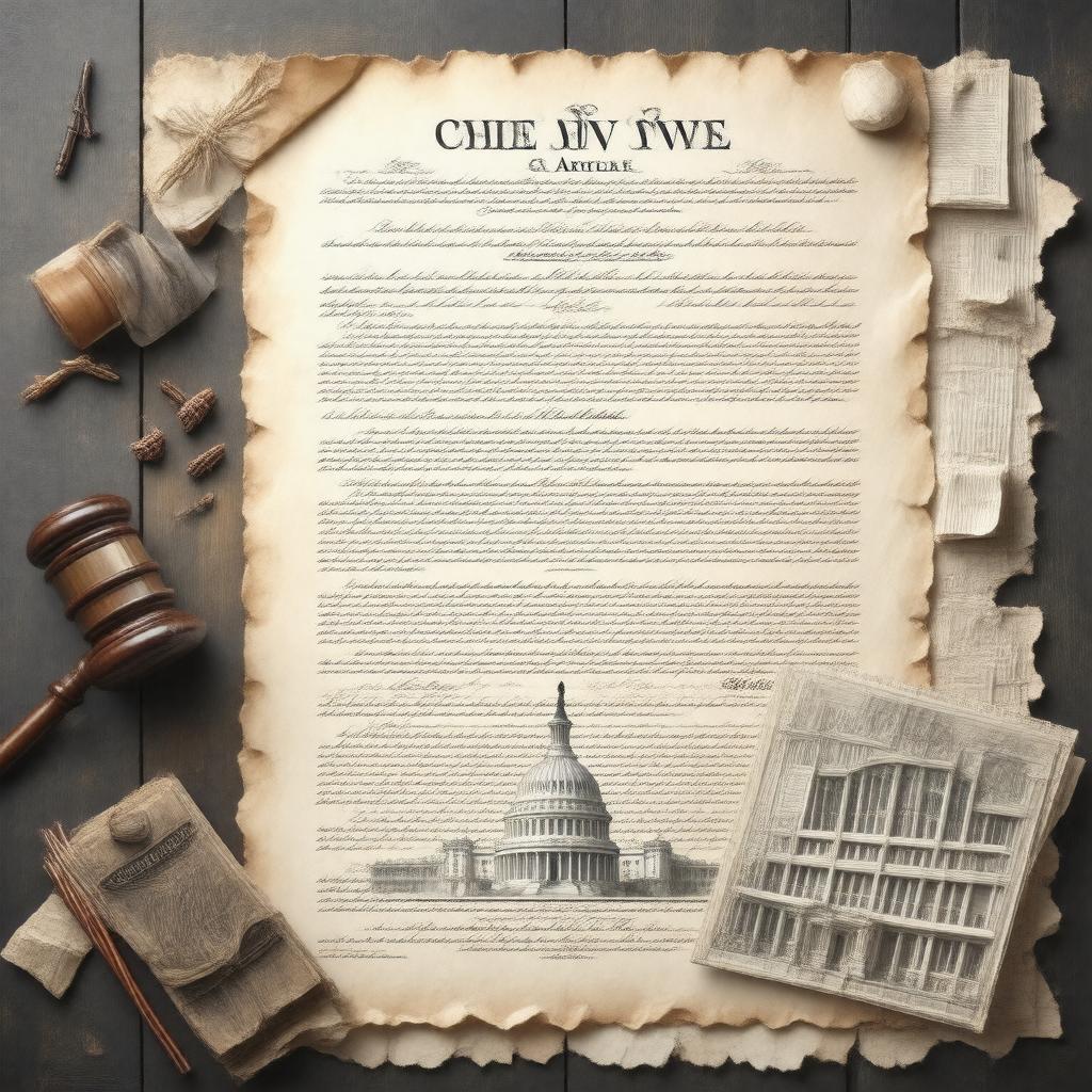 Click to view larger image AI-created image of Article V