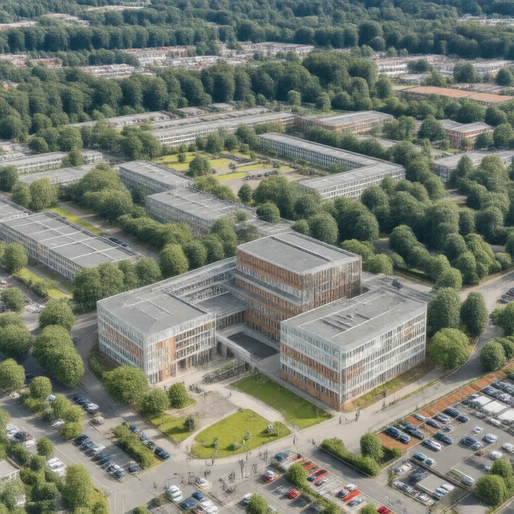 AI-created image of Arts University Bournemouth