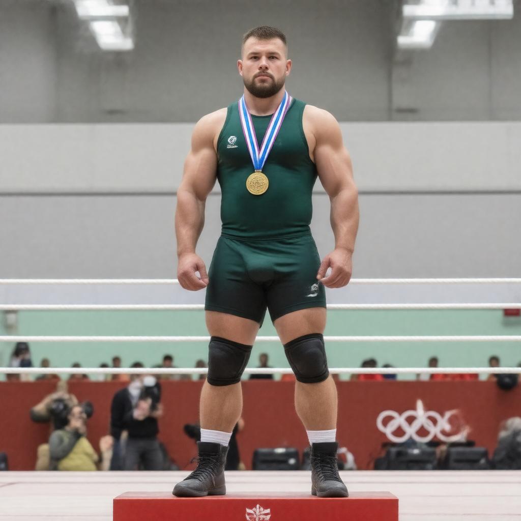 AI-created image of Artur Taymazov