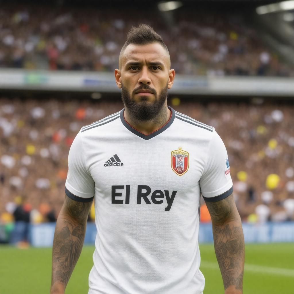 AI-created image of Arturo Vidal