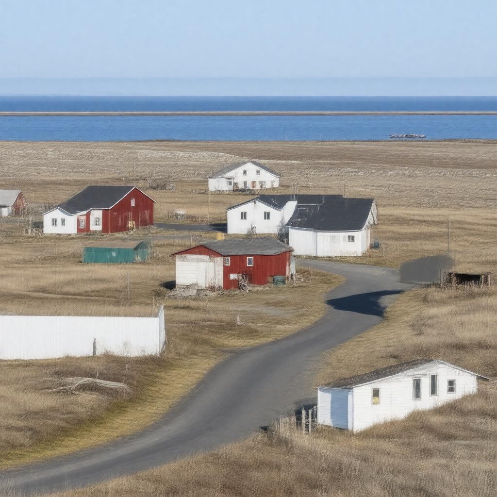 AI-created image of Arviat
