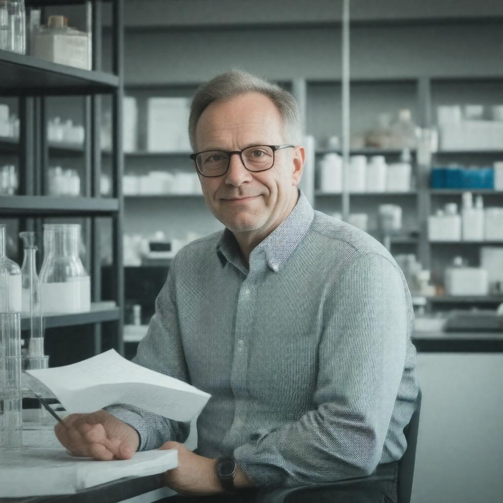 AI-created image of Arvid Carlsson