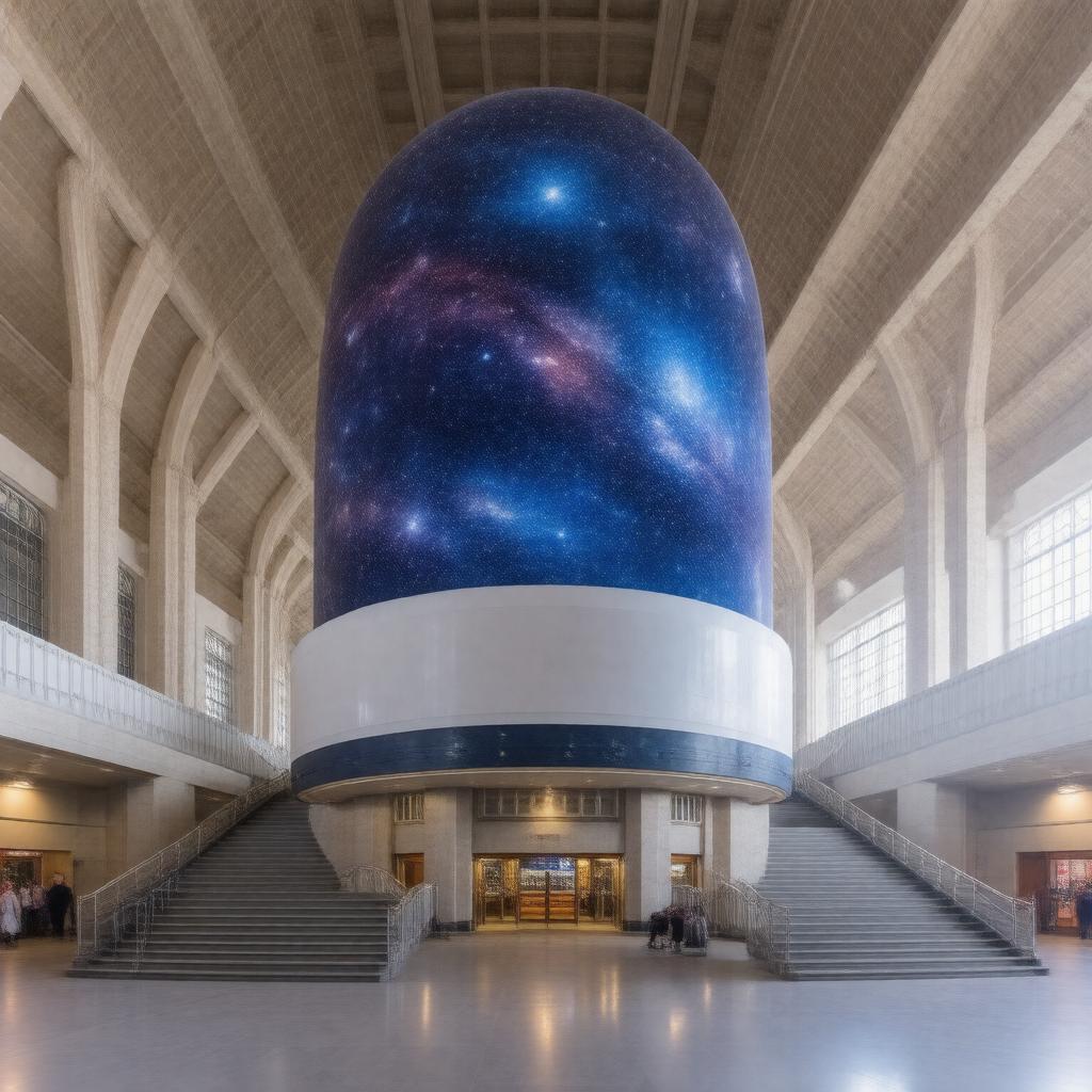 AI-created image of Arvin Gottlieb Planetarium