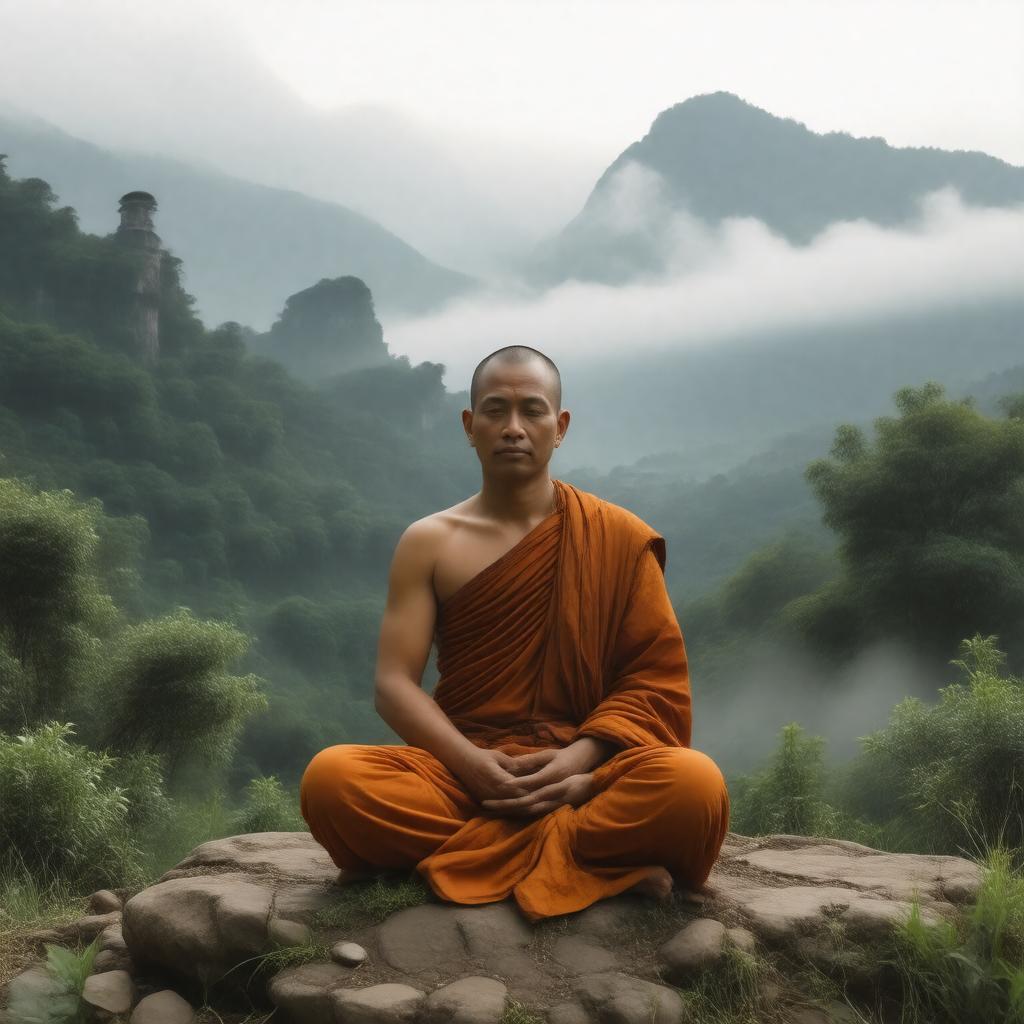 AI-created image of Aryadeva