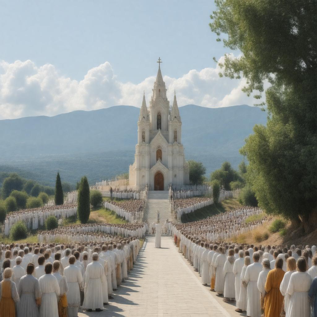AI-created image of Ascension Day