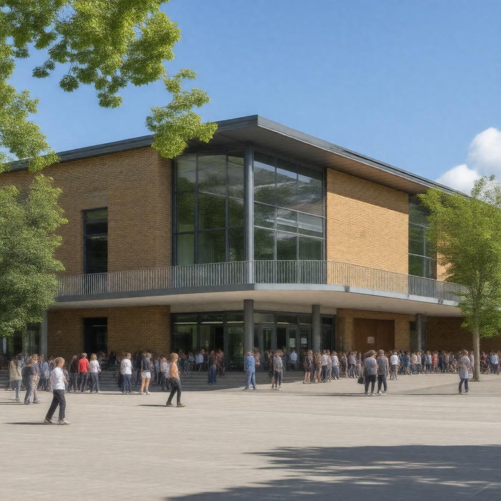 AI-created image of Ashcroft Technology Academy