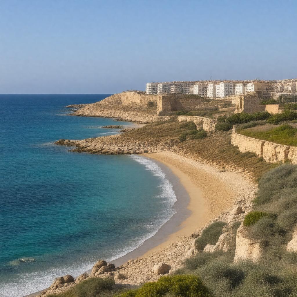 AI-created image of Ashkelon