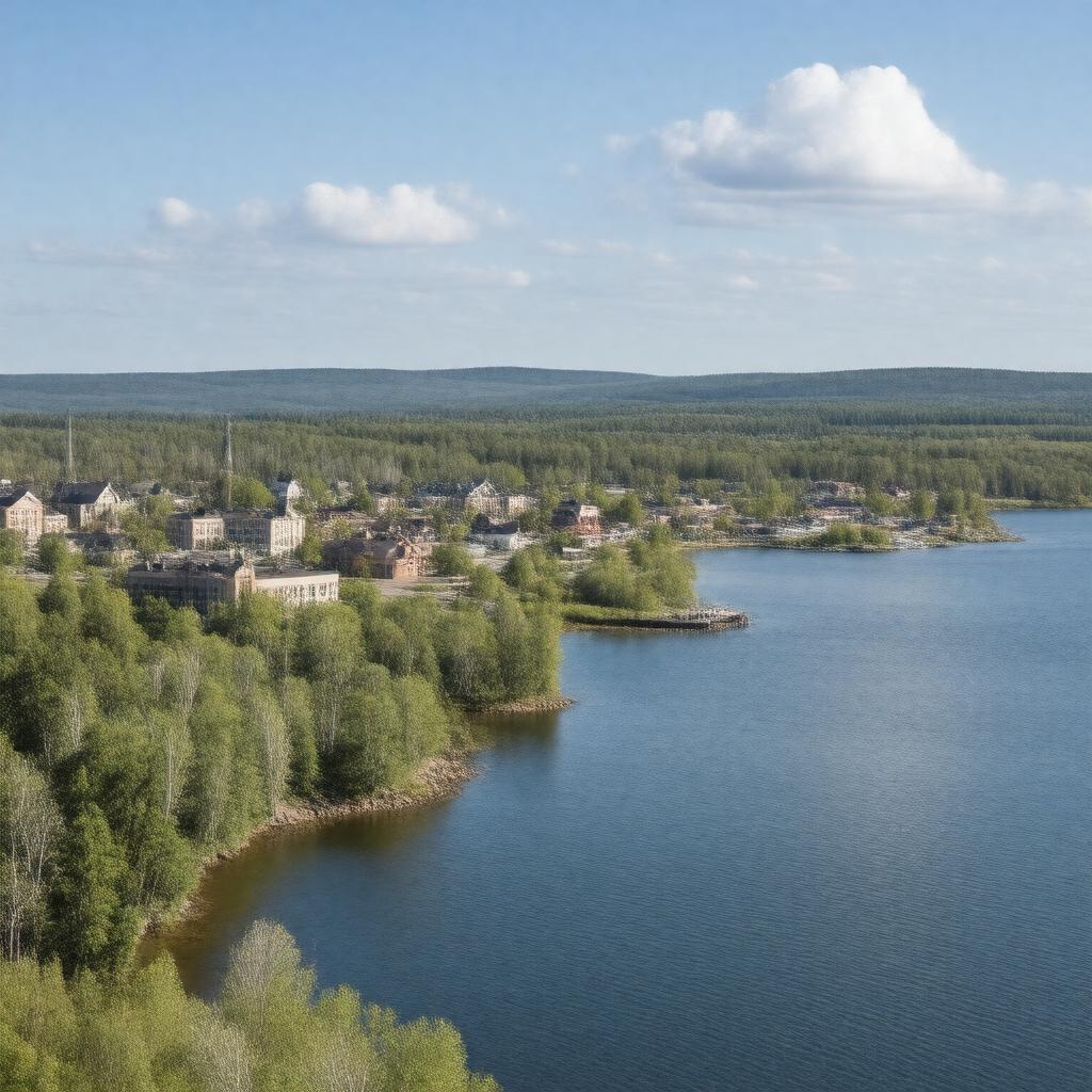 AI-created image of Ashland, Wisconsin