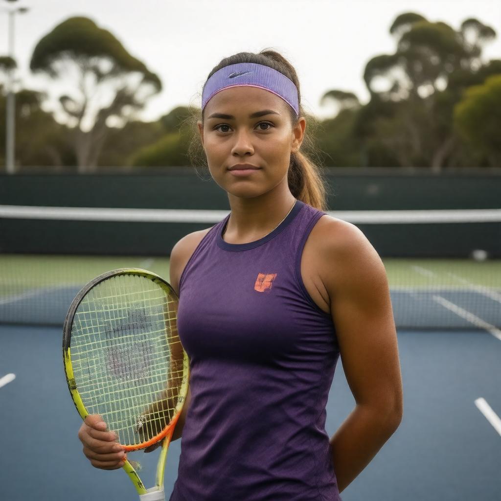 AI-created image of Ashleigh Barty