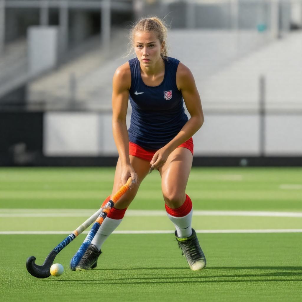 AI-created image of Ashley Hoffman