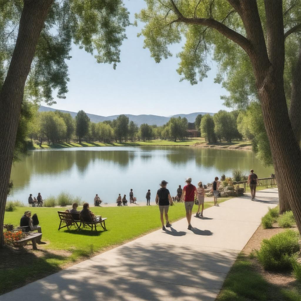 AI-created image of Ashley Pond Park