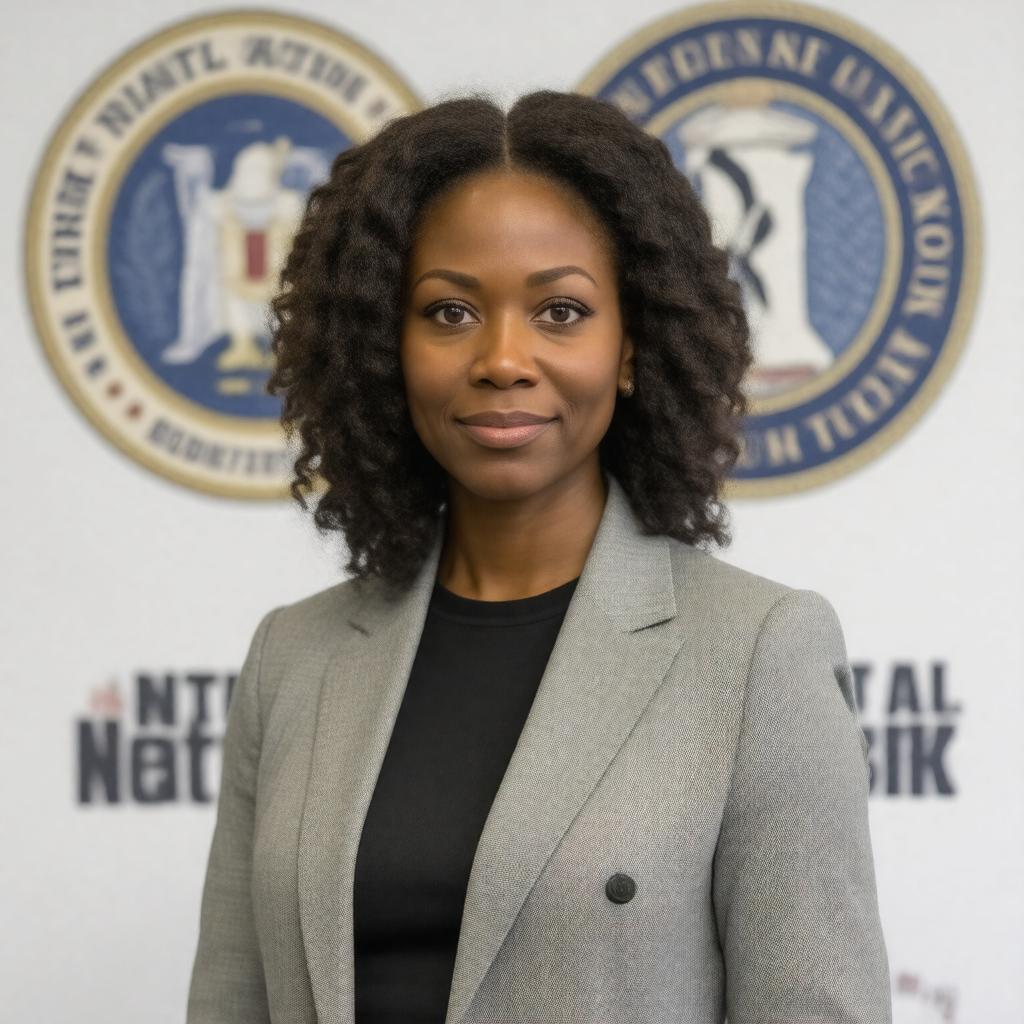 AI-created image of Ashley Sharpton