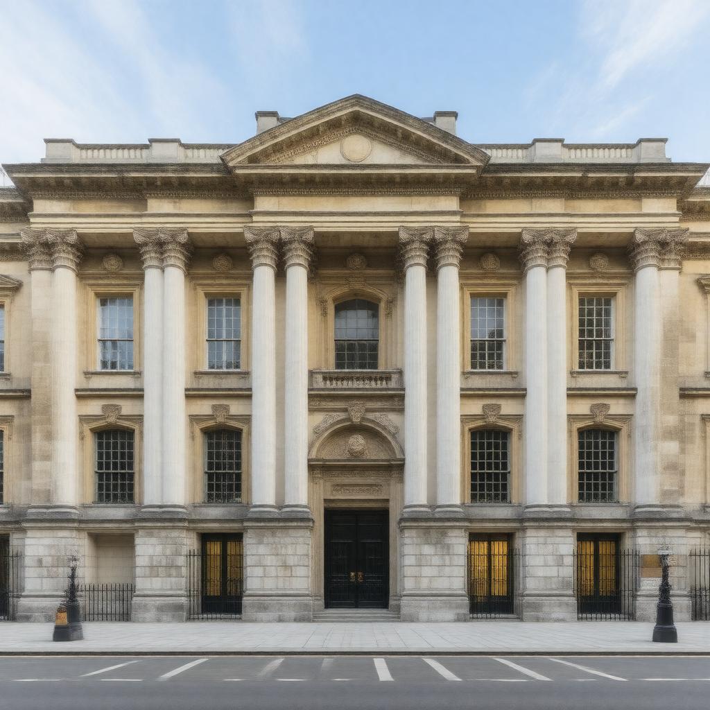 AI-created image of Ashmolean Museum