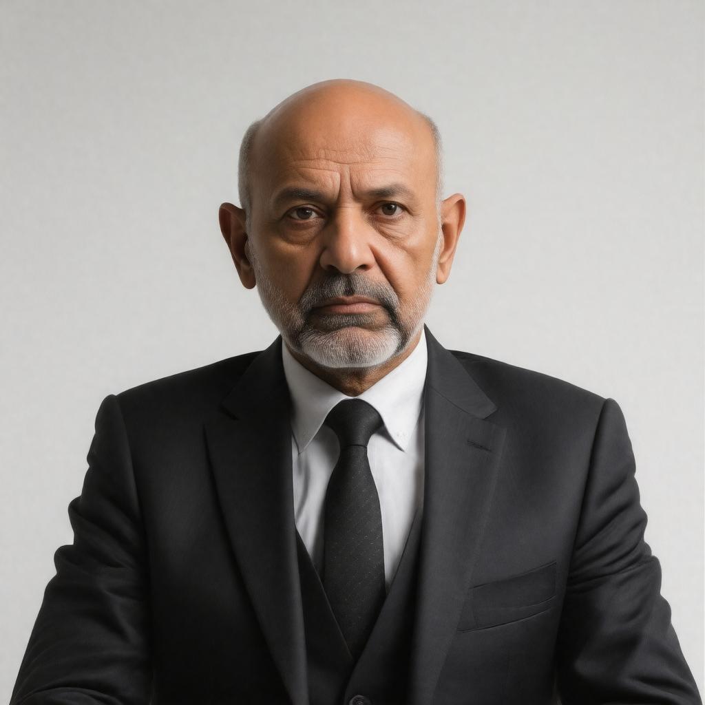 AI-created image of Ashraf Ghani