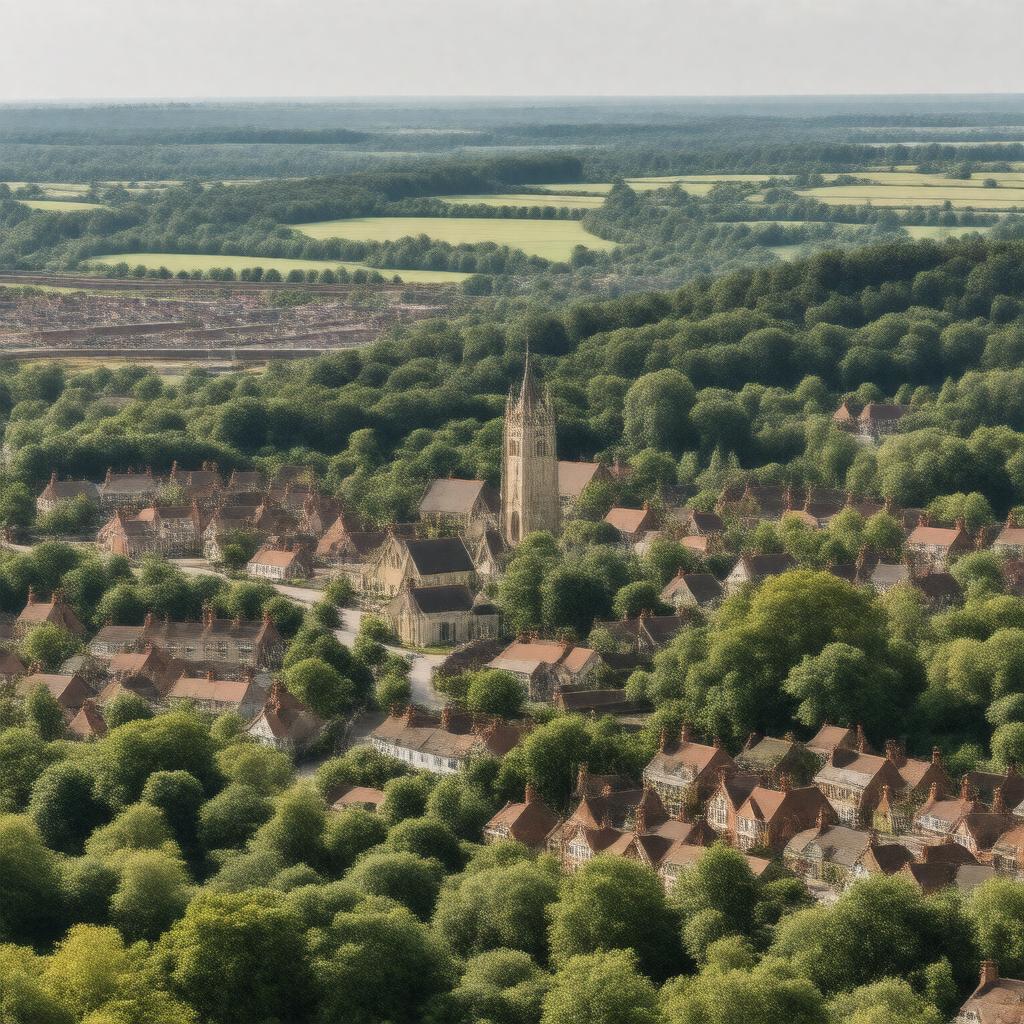 Click to view larger image AI-created image of Ashton-in-Makerfield