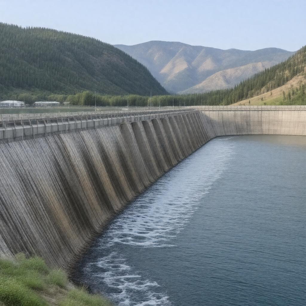 AI-created image of Ashton Dam