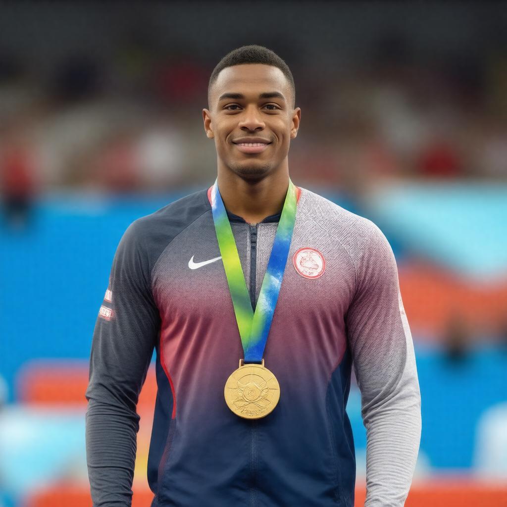 AI-created image of Ashton Eaton