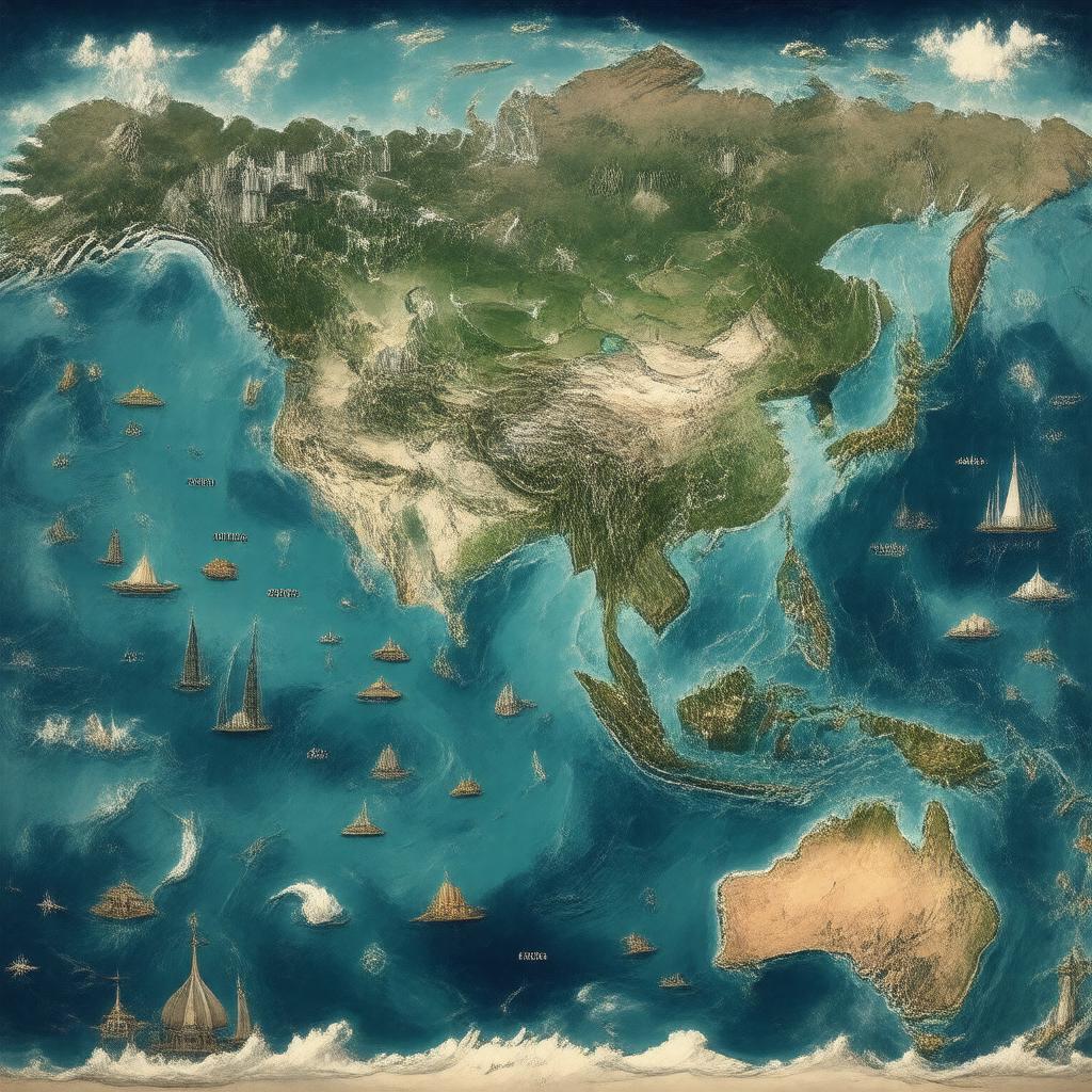 AI-created image of Asia-Pacific