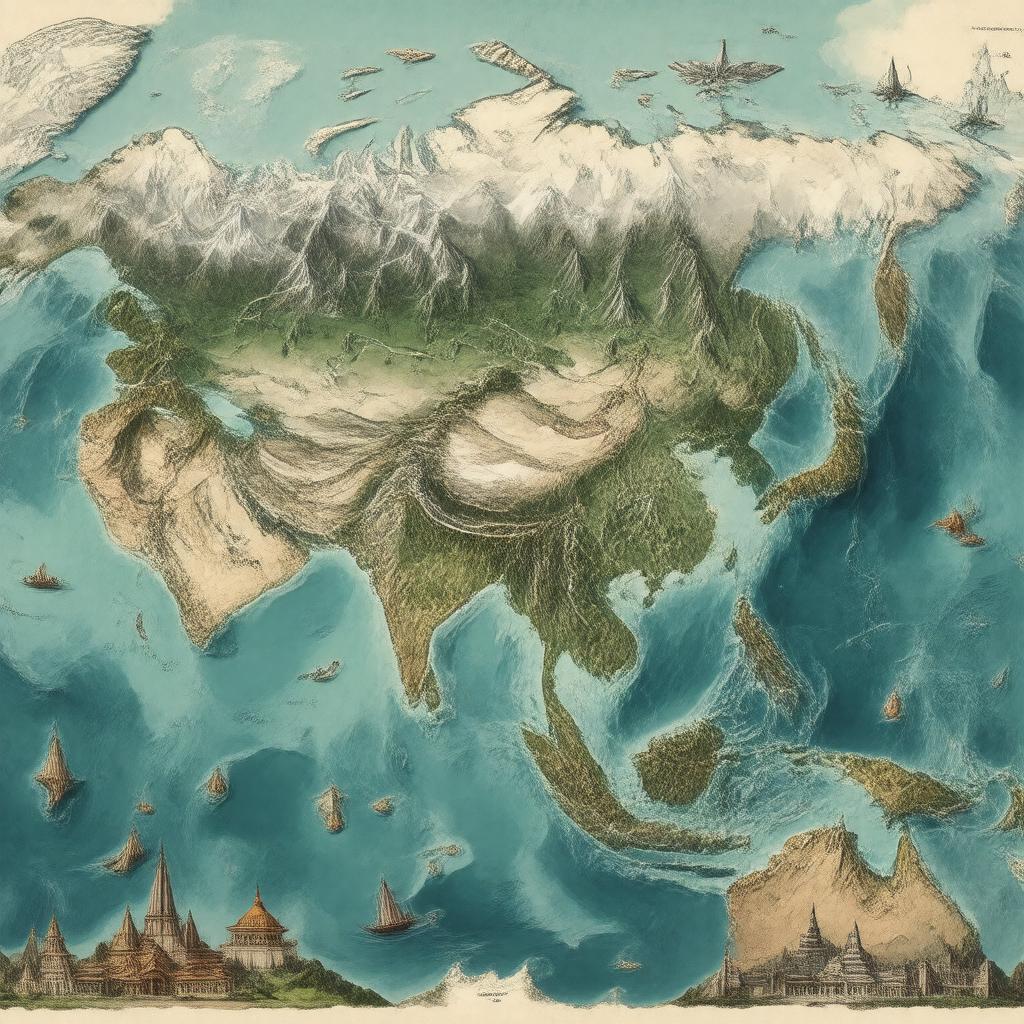 AI-created image of Asia
