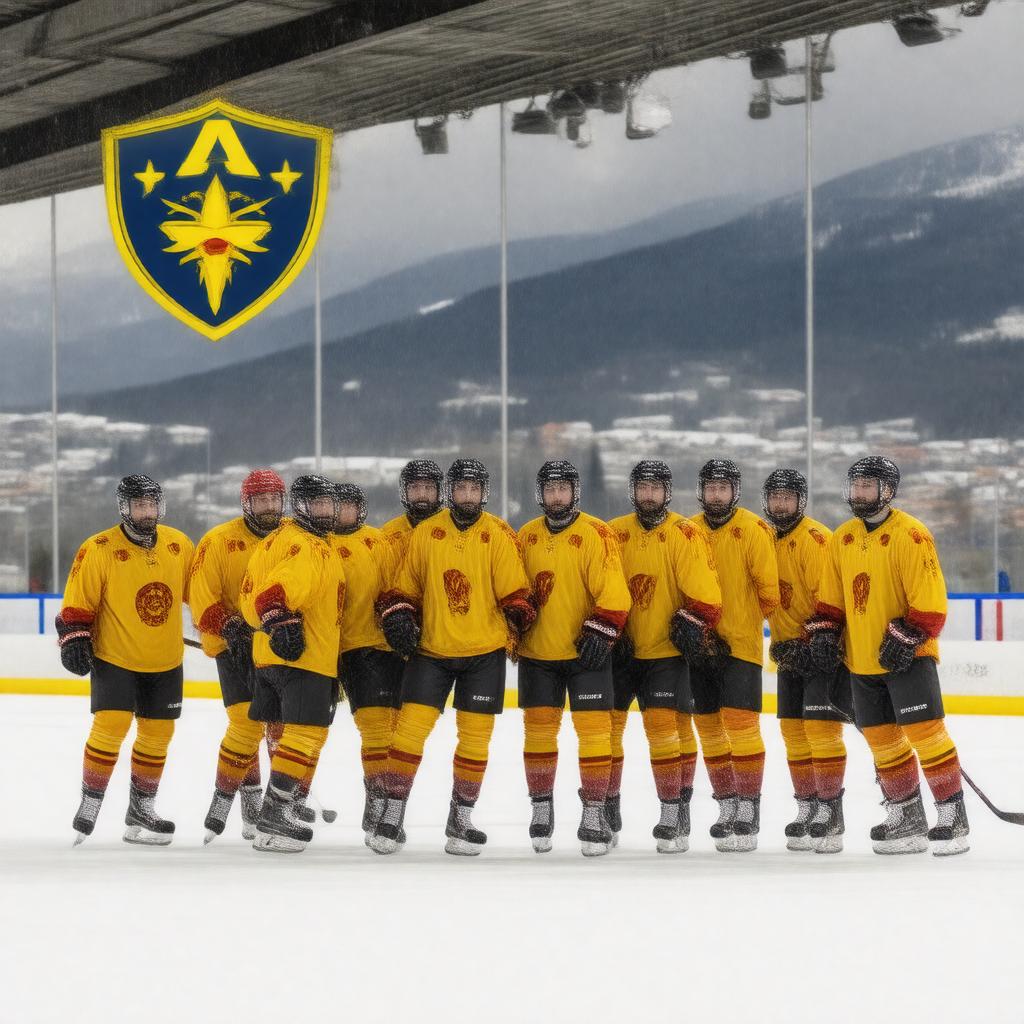AI-created image of Asiago Hockey