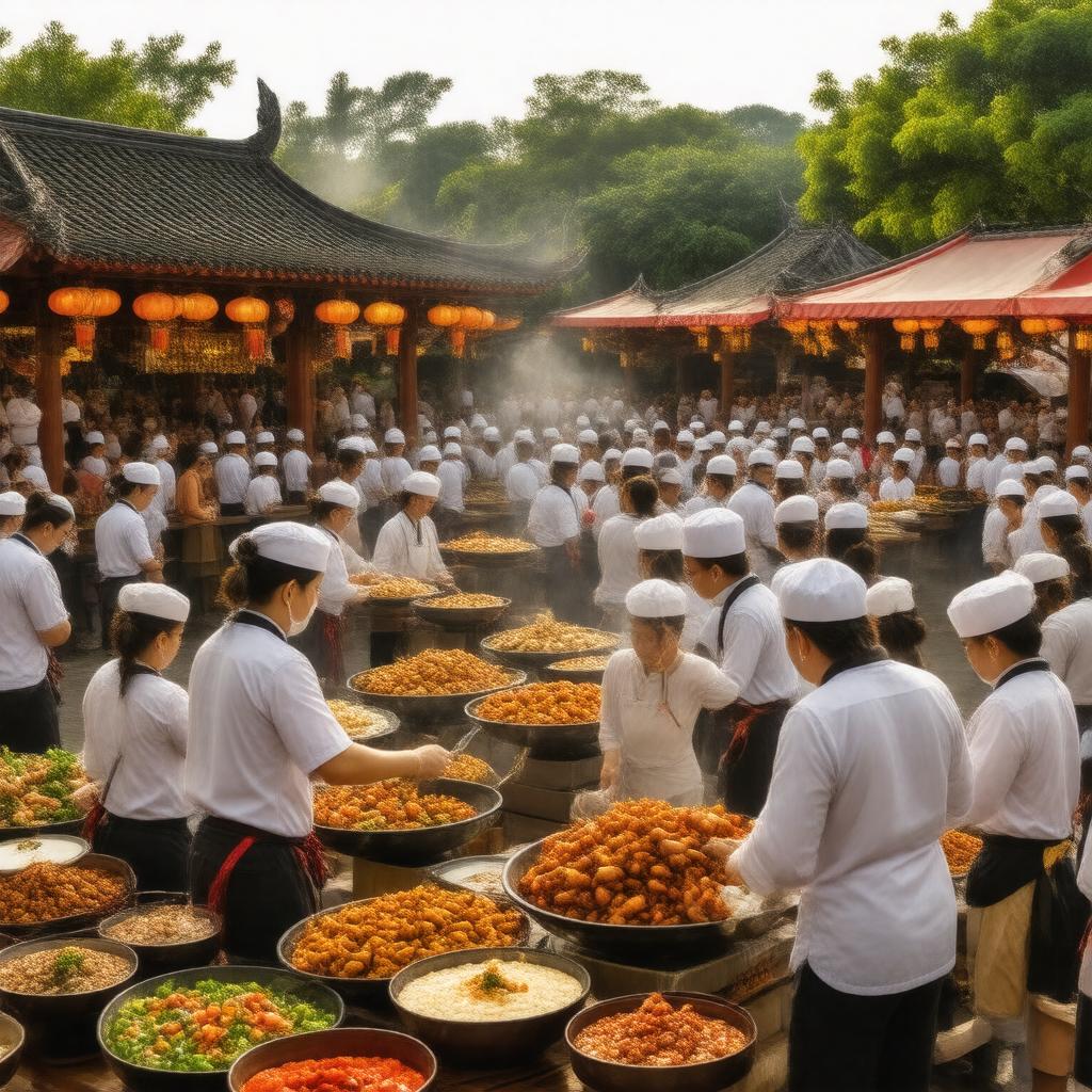 AI-created image of Asian Food Festival