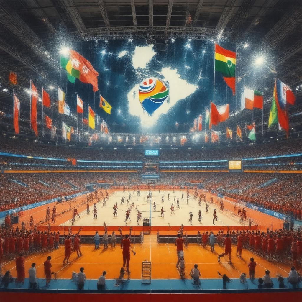 AI-created image of Asian Games