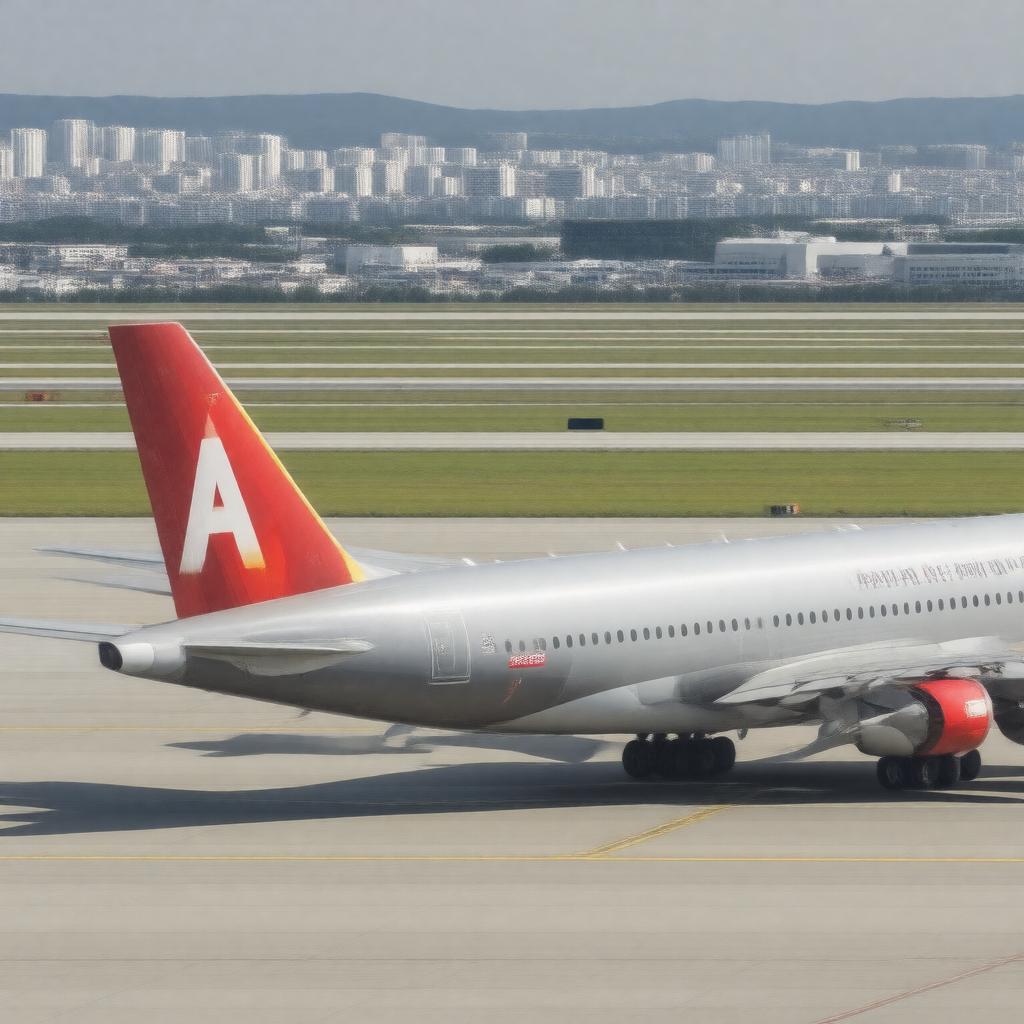 AI-created image of Asiana Airlines