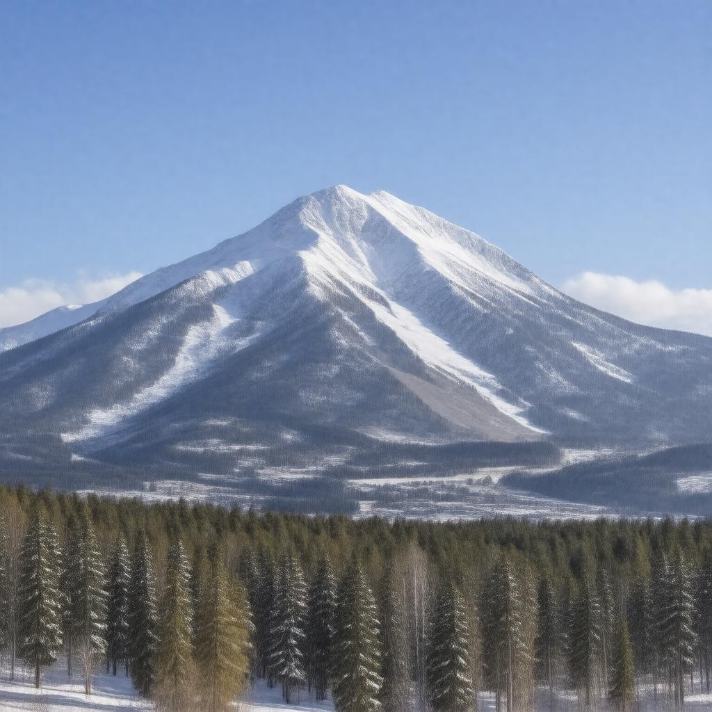 AI-created image of Aspen Mountain