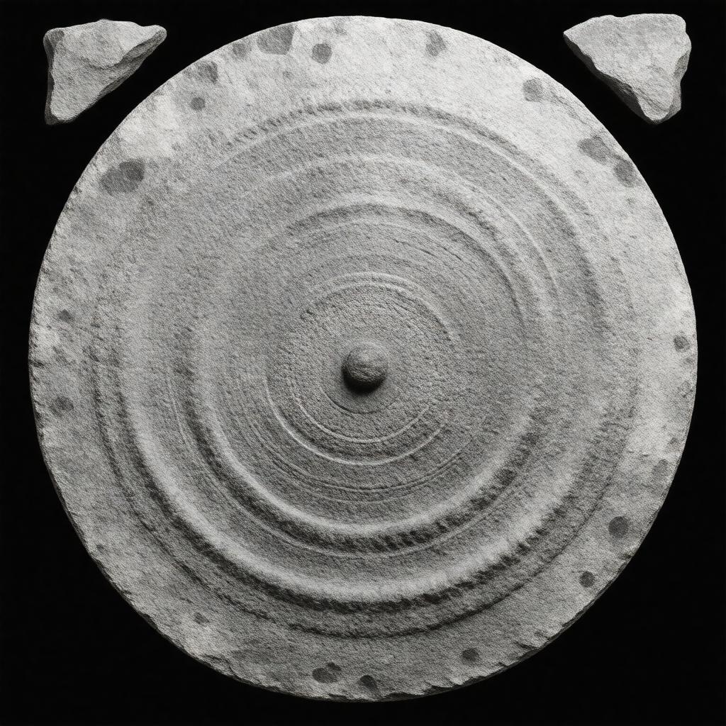 Click to view larger image AI-created image of Aspidella