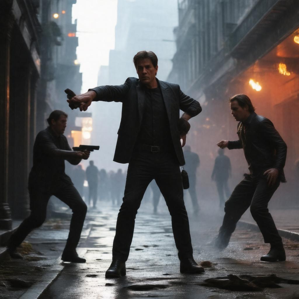 AI-created image of Assassins (film)