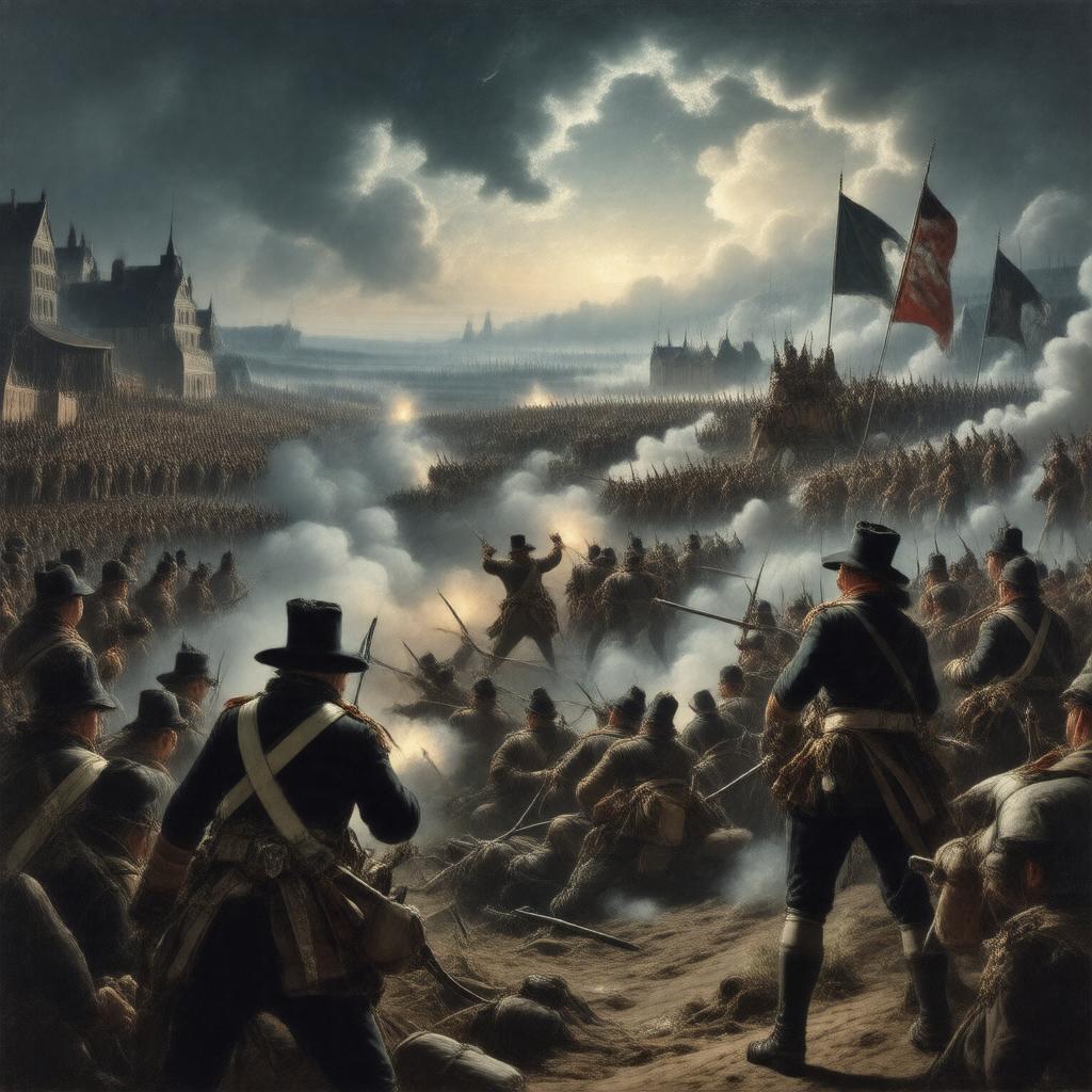 Click to view larger image AI-created image of Assault on Quebec