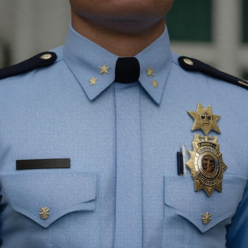 AI-created image of Assistant Chief of Police, Los Angeles Police Department