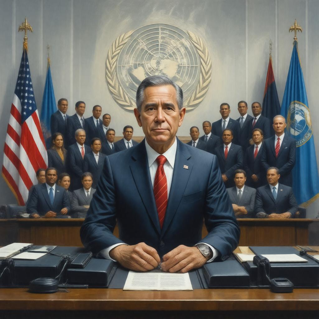 AI-created image of Assistant Secretary-General of the United Nations