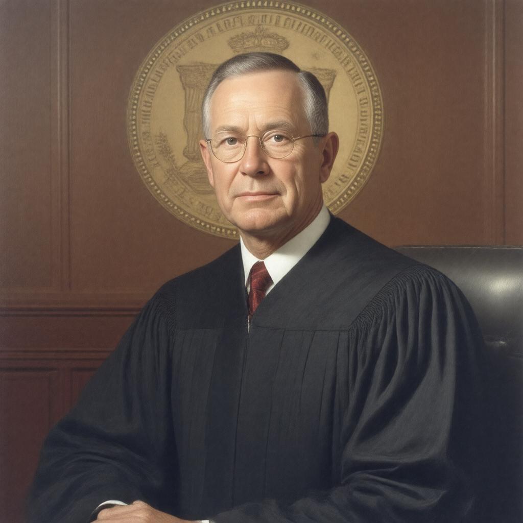 AI-created image of Associate Justice of the Massachusetts Supreme Judicial Court
