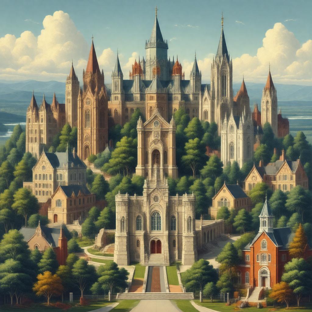 Click to view larger image AI-created image of Associated Colleges of the Midwest