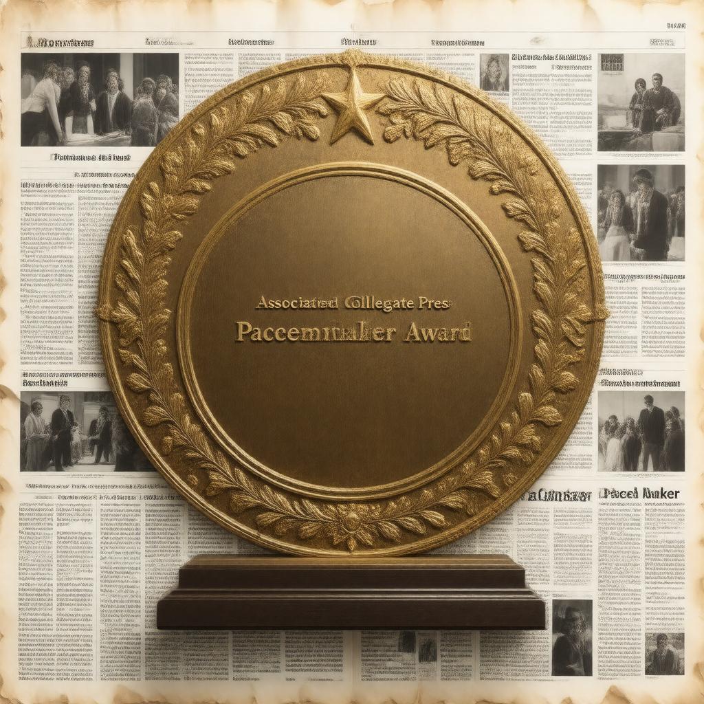 AI-created image of Associated Collegiate Press Pacemaker Award