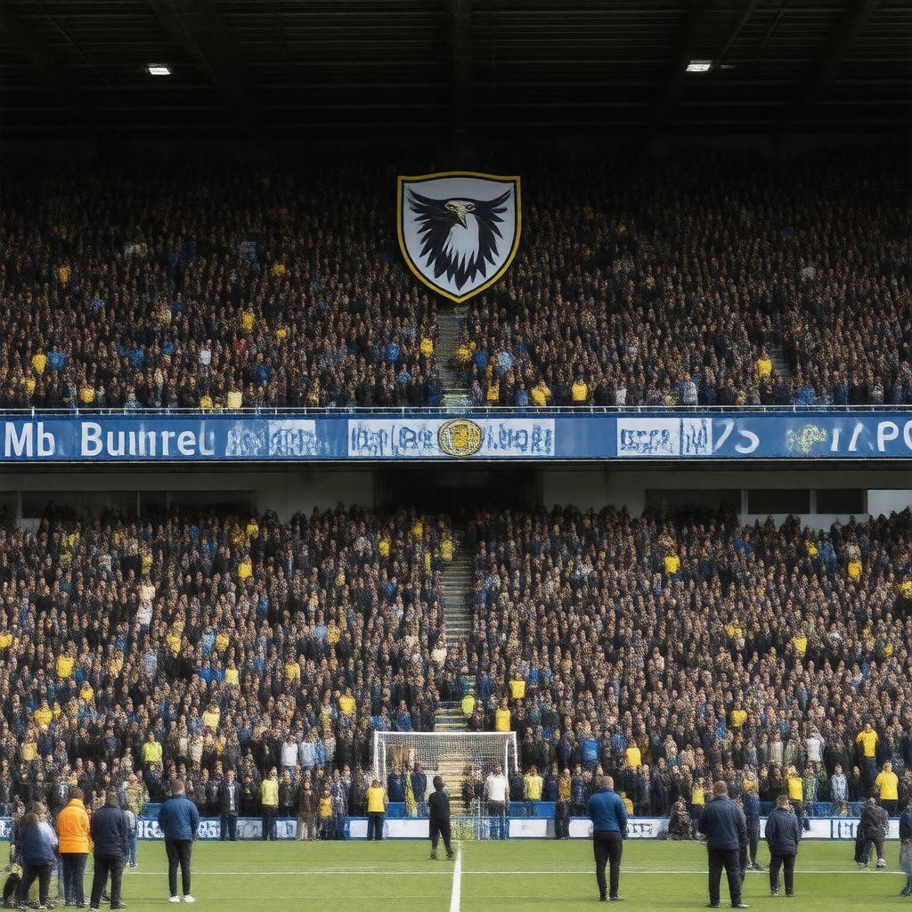 AI-created image of Association Football Club Wimbledon