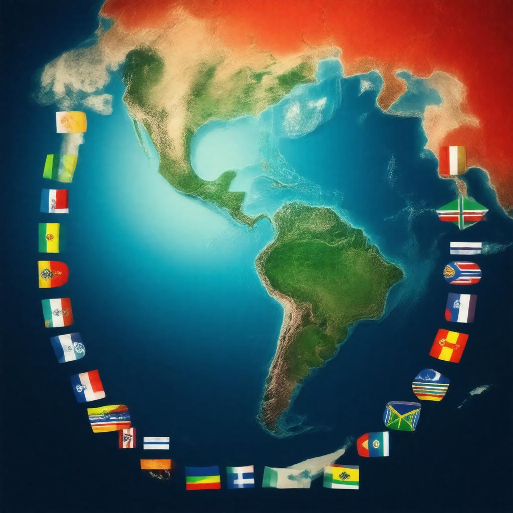 Click to view larger image AI-created image of Association of Caribbean States