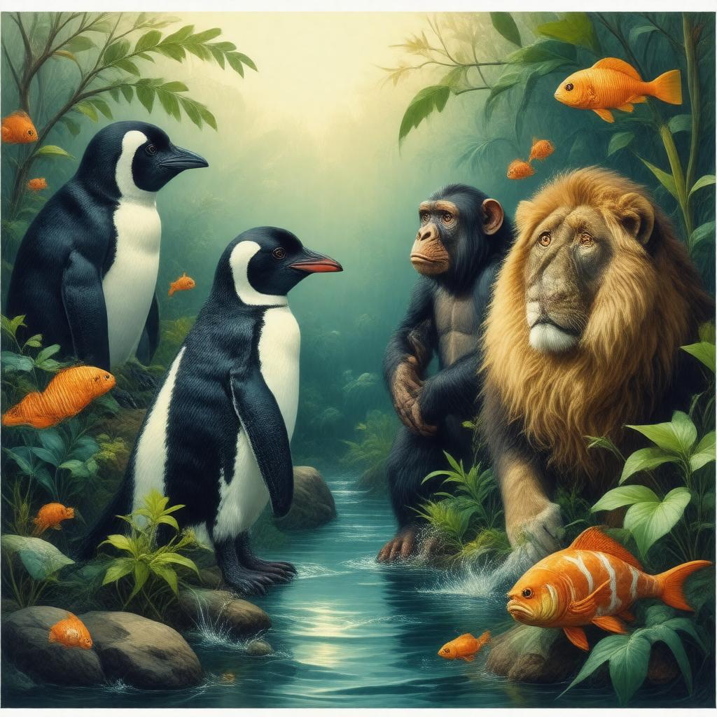 AI-created image of Association of Zoos and Aquariums