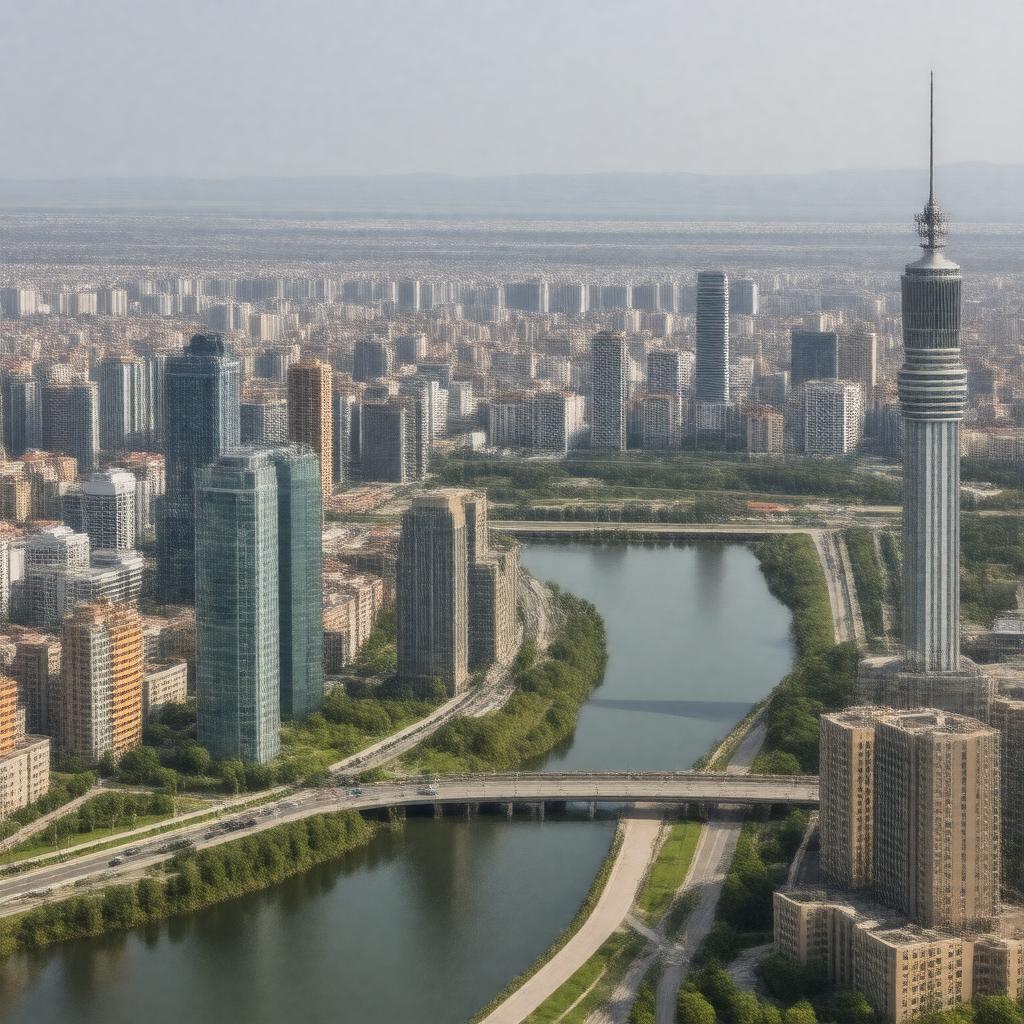 AI-created image of Astana