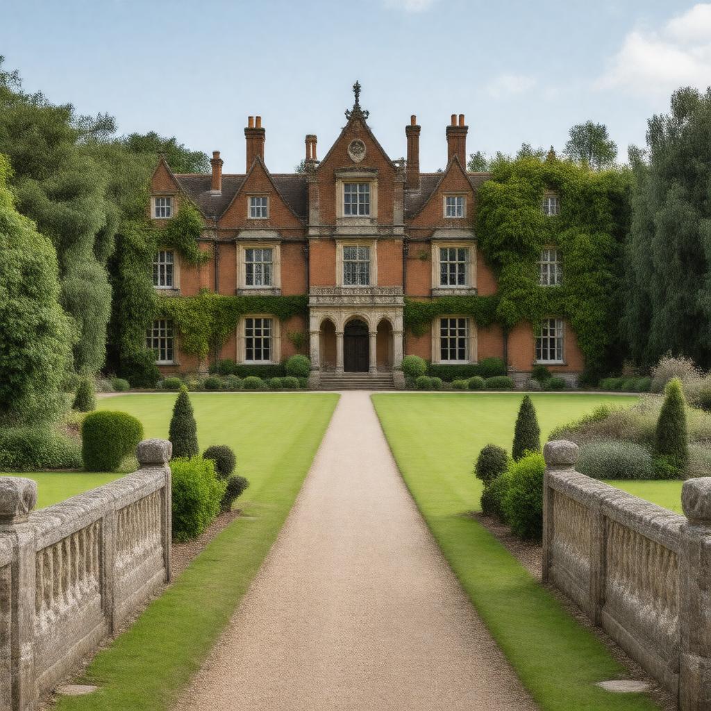 AI-created image of Aston Hall