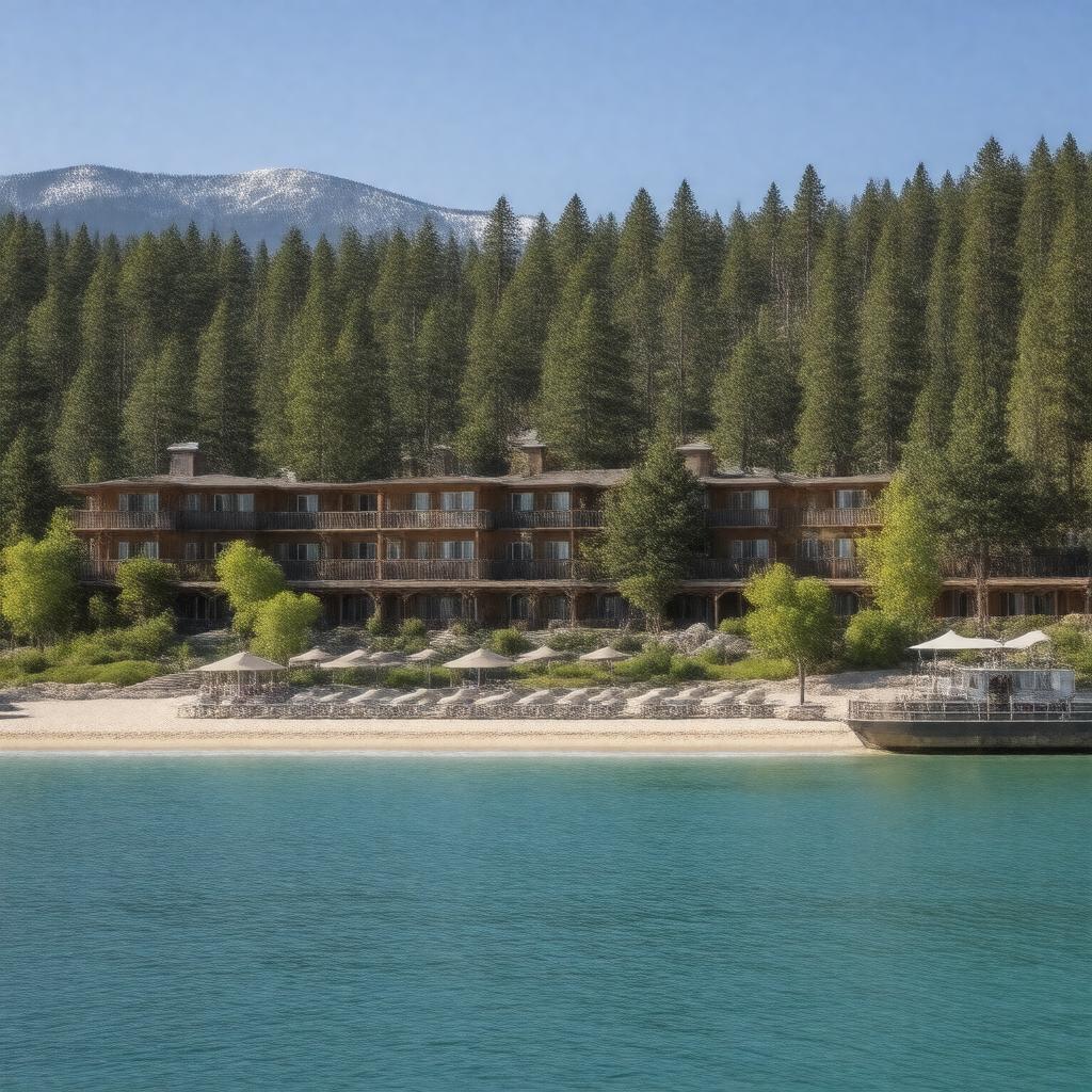 AI-created image of Aston Lakeland Village Beach & Mountain Resort