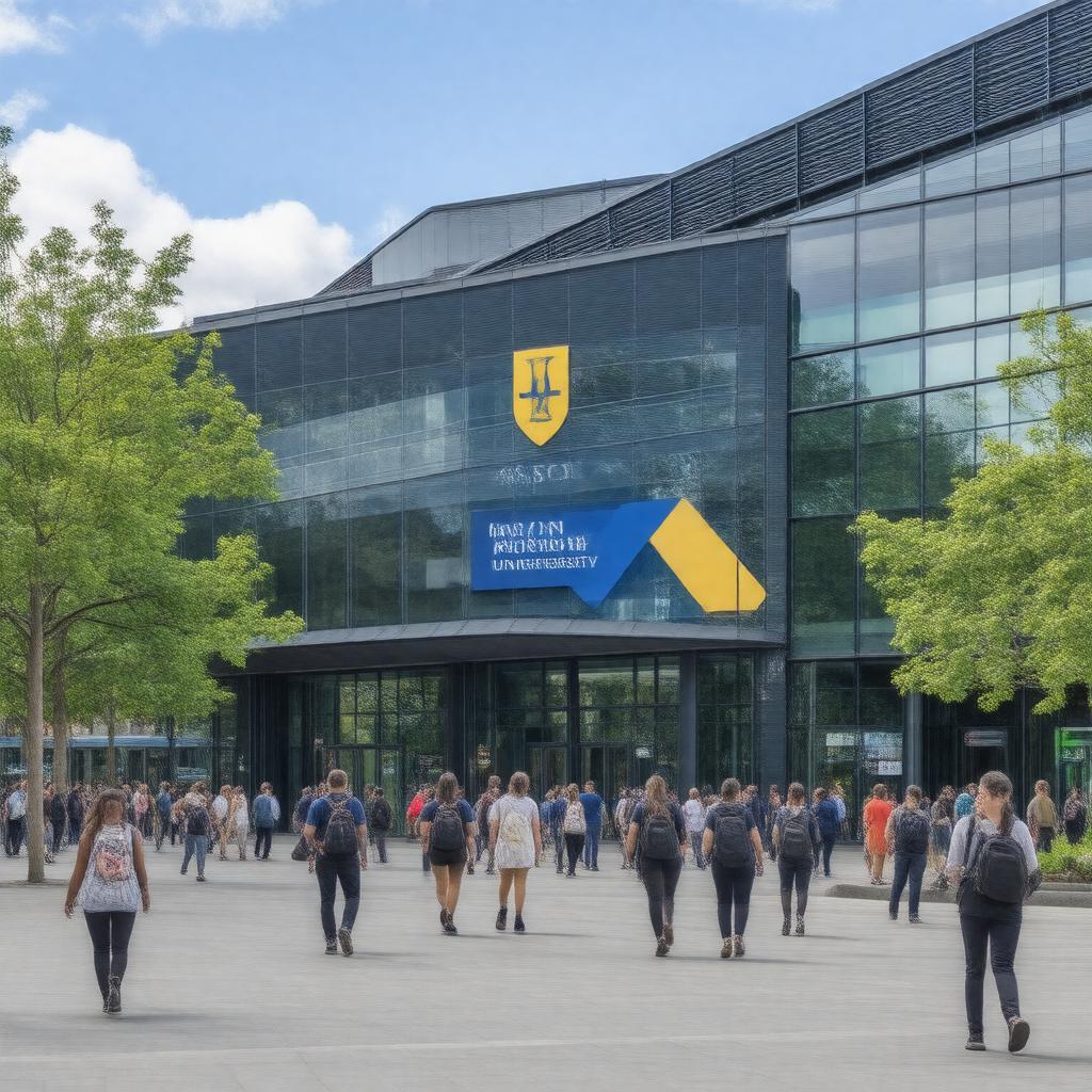AI-created image of Aston University