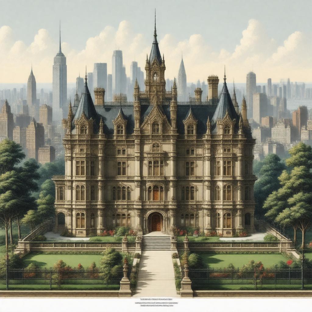 AI-created image of Astor family