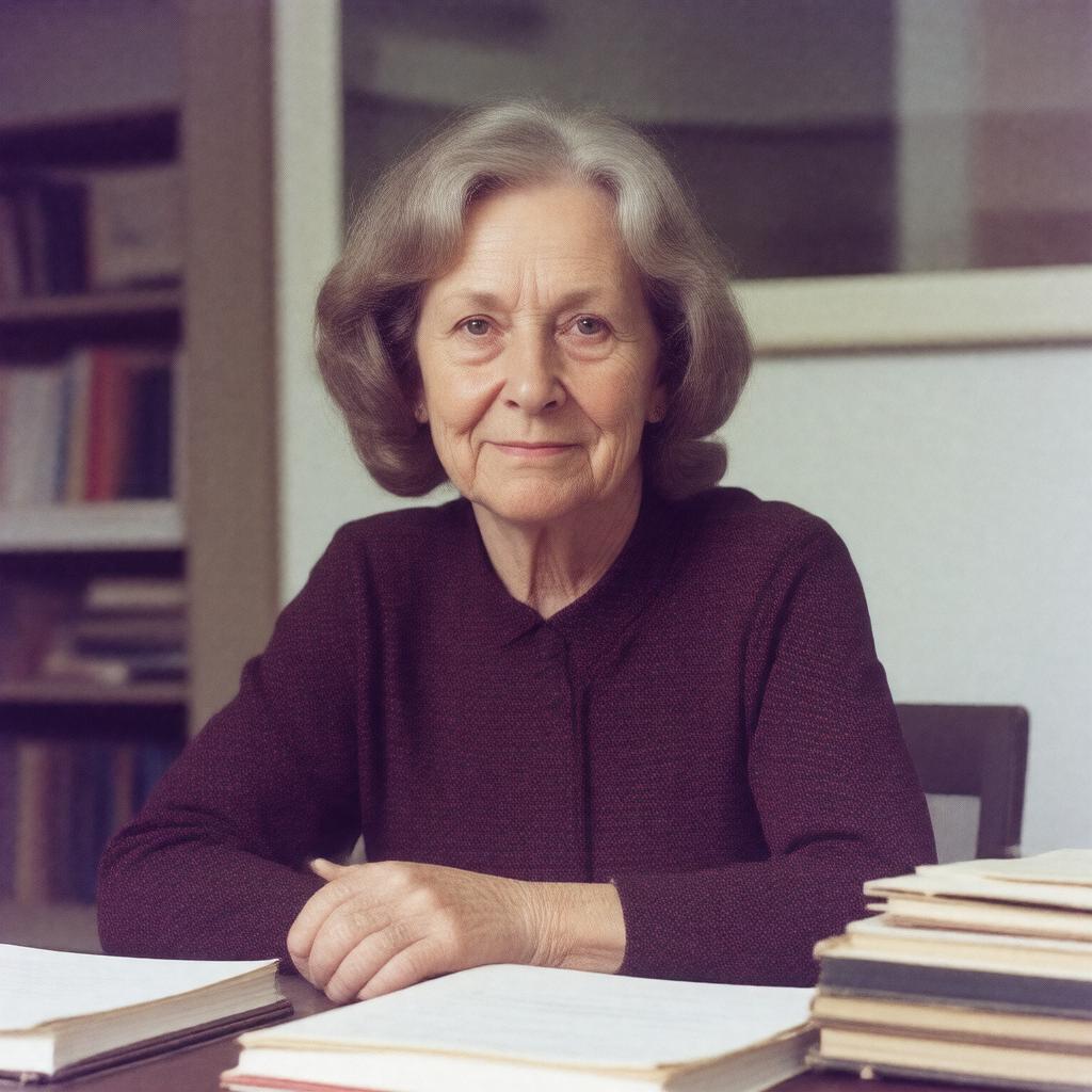 AI-created image of Astrid Lindgren