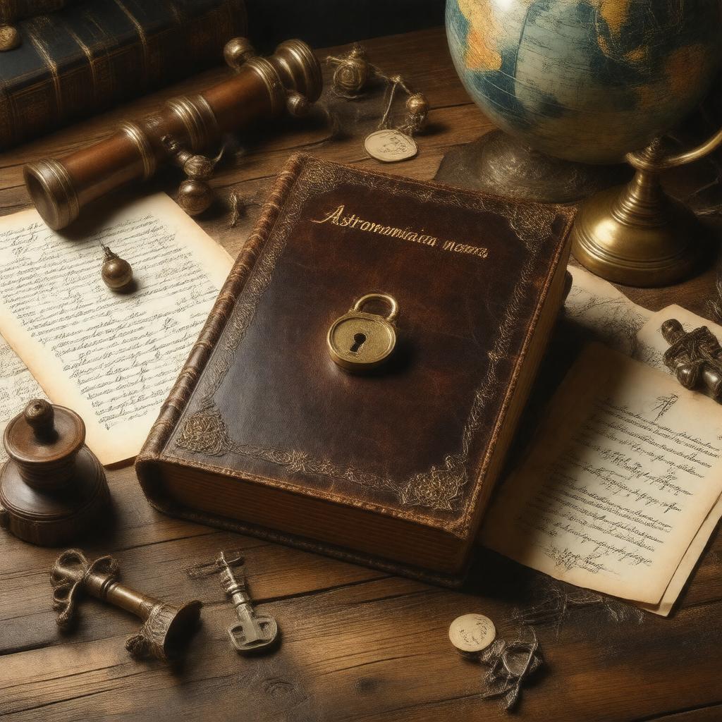 Click to view larger image AI-created image of Astronomia nova