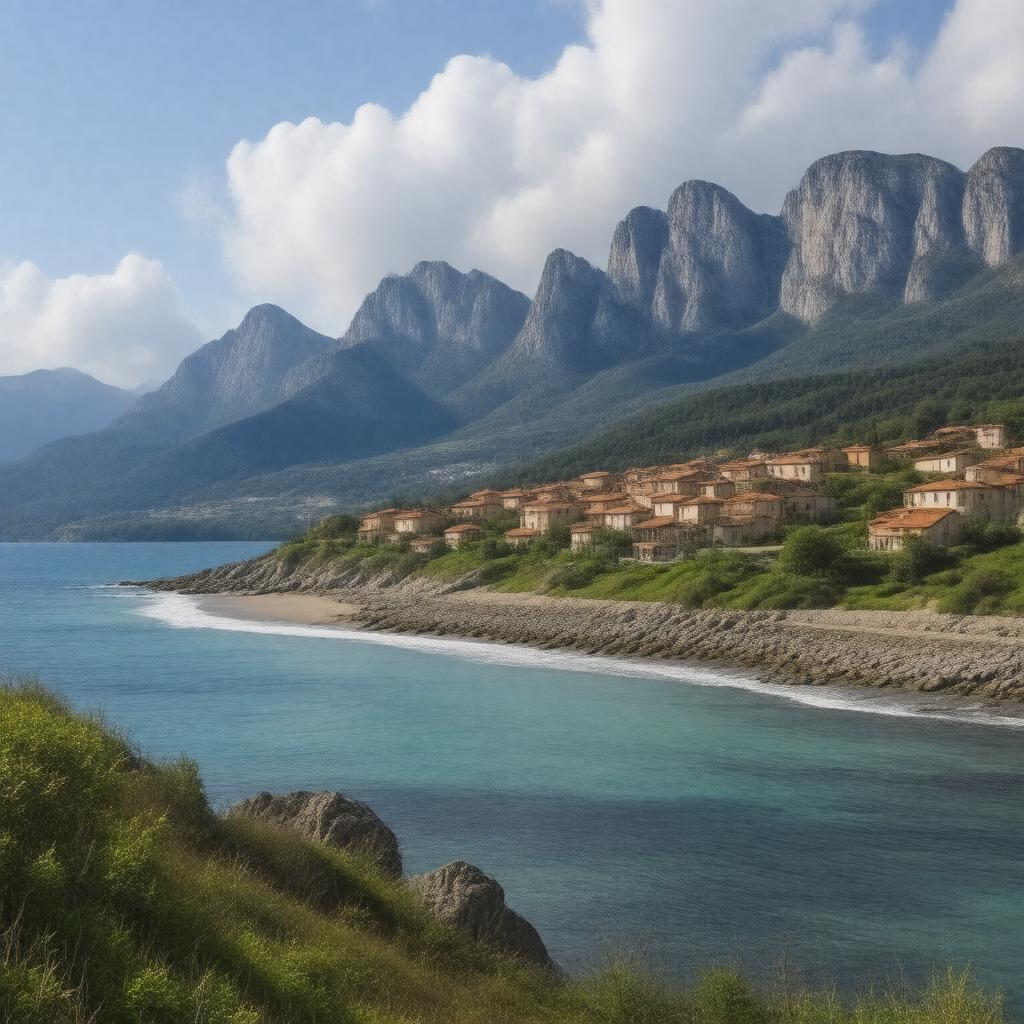 AI-created image of Asturias
