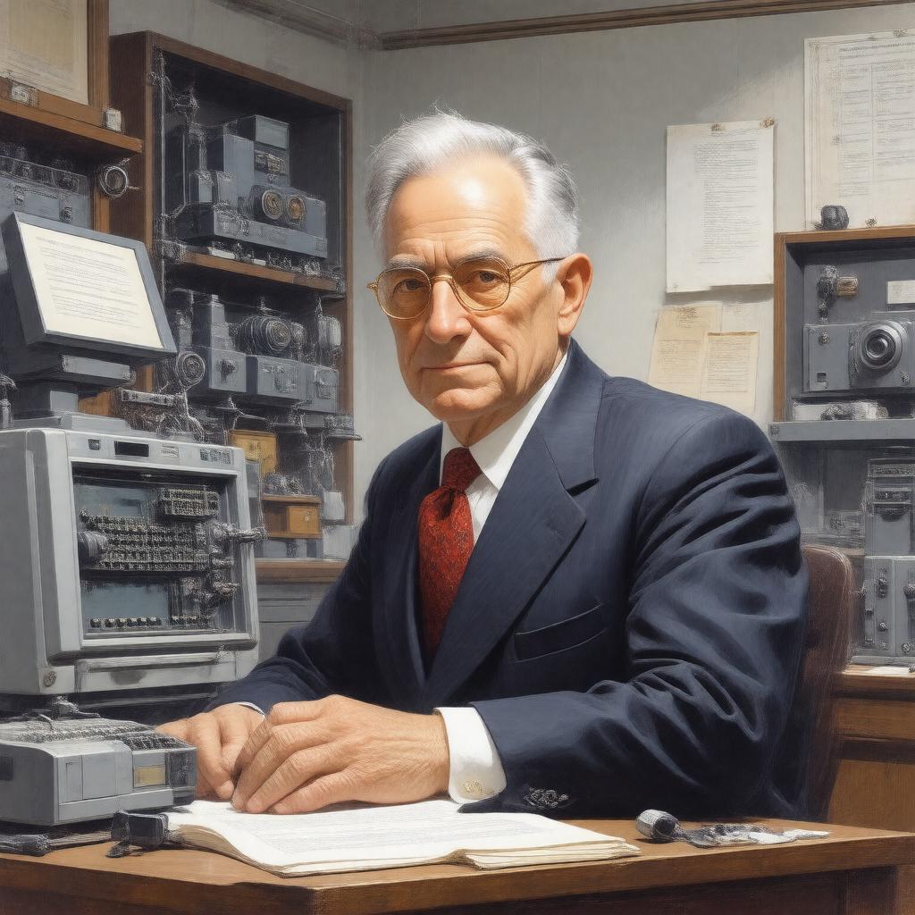 AI-created image of Atanasoff