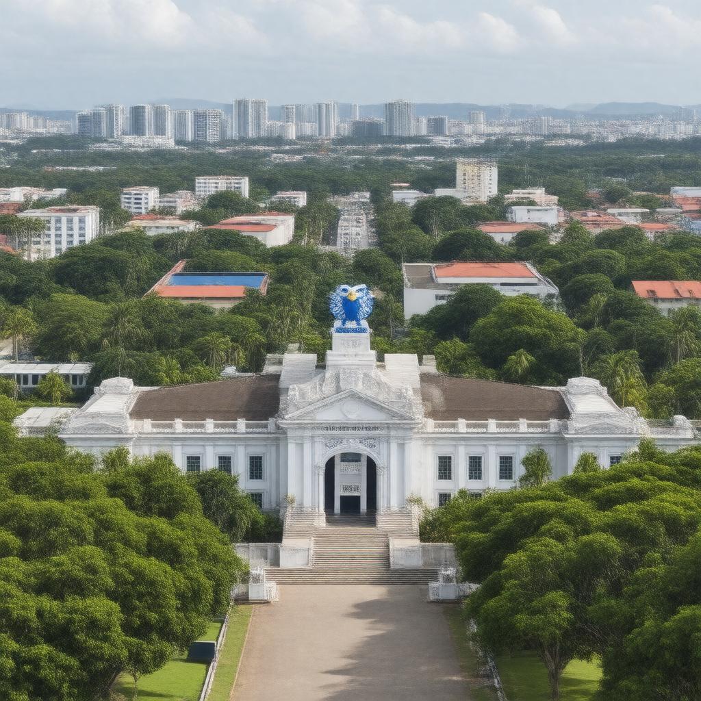 AI-created image of Ateneo de Manila University